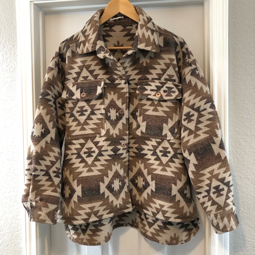 Southwestern Patterned Jacket